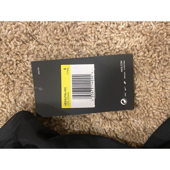 Nike Girls Solid Fast Back One Piece Swimsuit sz S Black Small - Picture 4 of 5